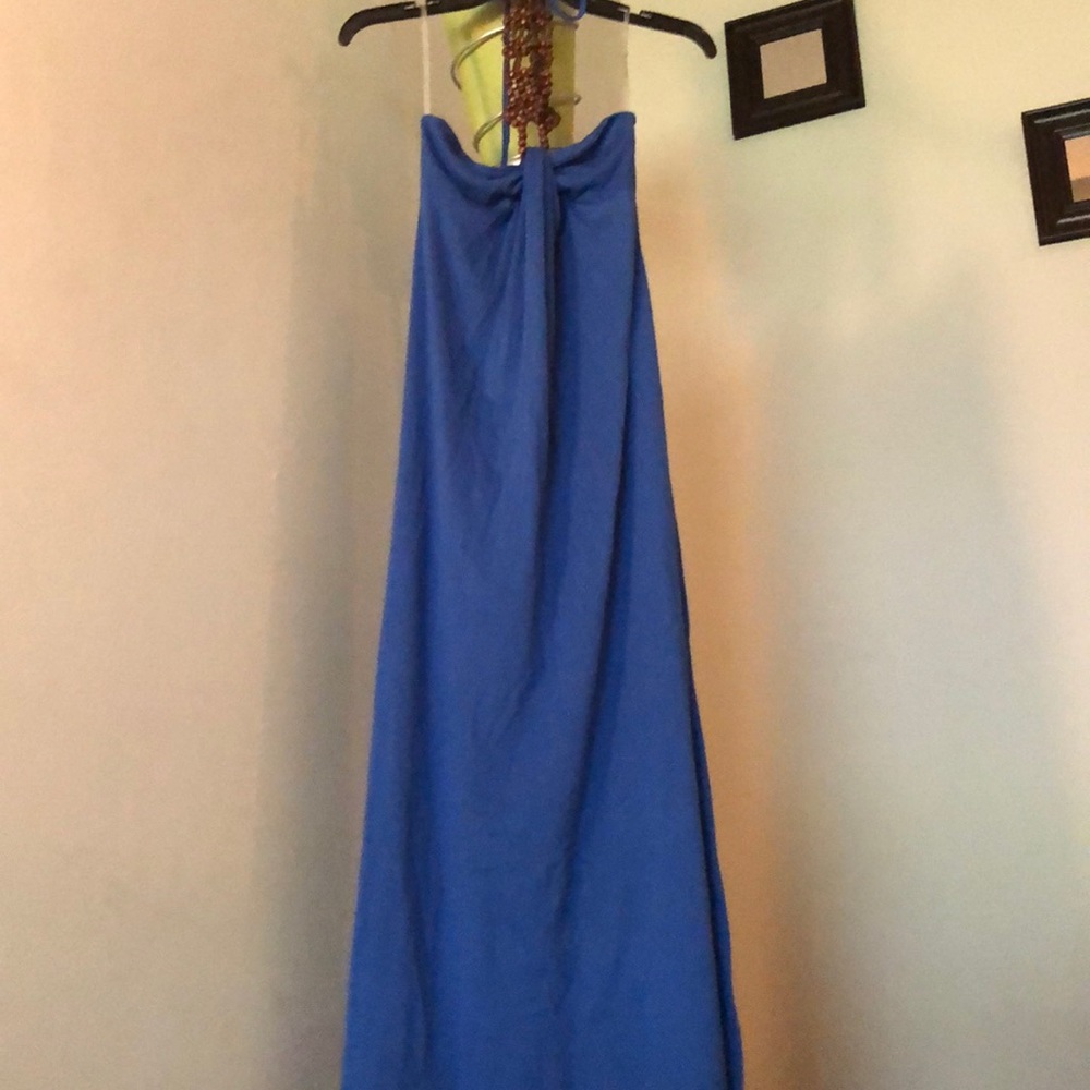 Blue dress